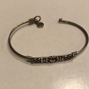 Luca + Danni Claddagh Bangle Bracelet